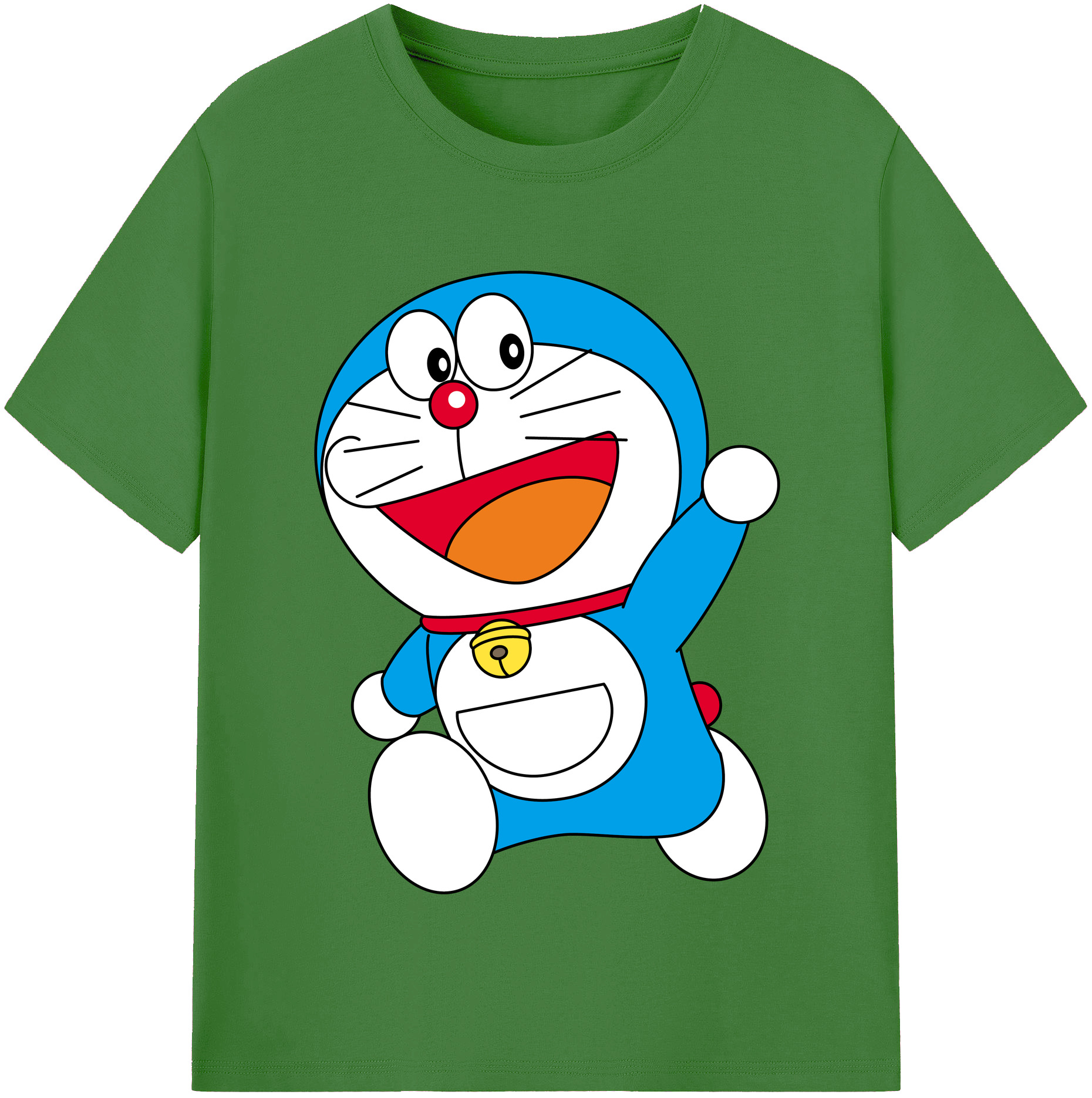 （画像用） ドラえもん Doraemon レディースカジュアルプリントTシャツ（綿100％）